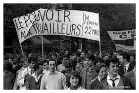 Manifestació prèvia al Maig del 68